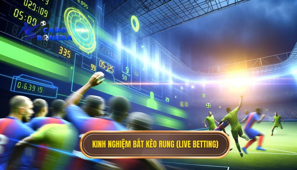 Kinh nghiệm bắt kèo rung (live betting)