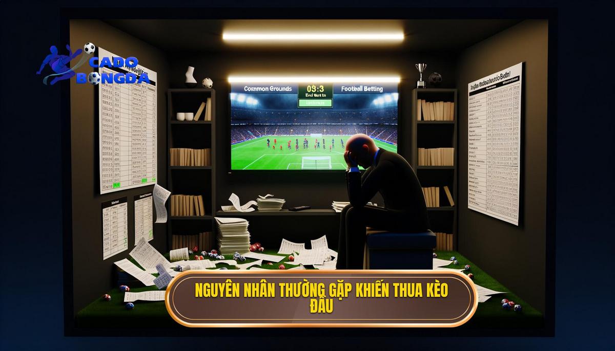 Cách gỡ vốn khi thua kèo đầu: Chiến lược an toàn và hiệu quả 3 Nguyên nhân phổ biến khiến thua kèo đầu