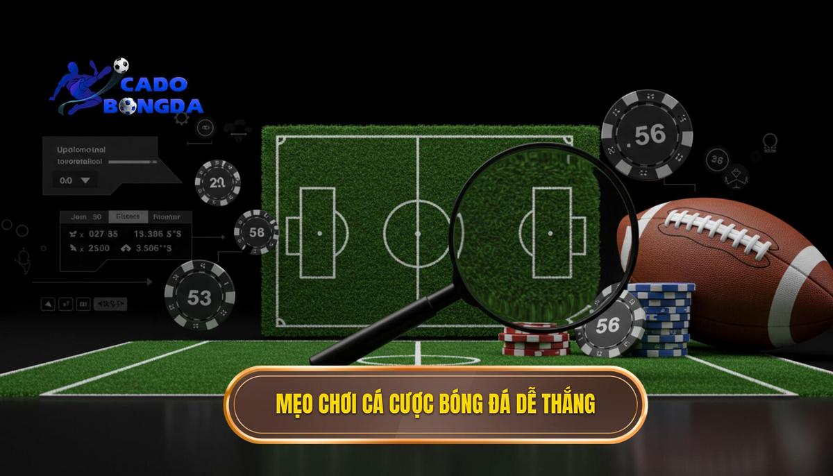 mẹo chơi cá cược bóng đá dễ thắng 