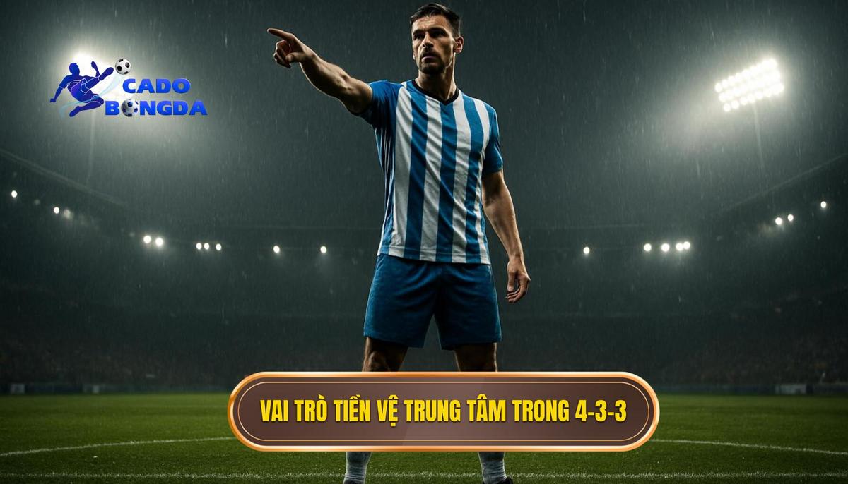 Chiến thuật bóng đá 4-3-3 hiệu quả: Phân tích chuyên sâu từ A đến Z 3 Phân tích chuyên sâu vai trò của Tiền vệ Trung tâm trong 4-3-3