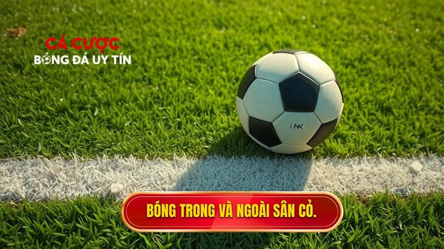 Định nghĩa về đường biên và trạng thái của bóng trong luật bóng đá
