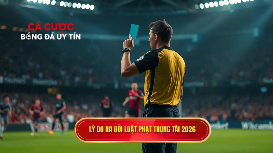 Tại sao Luật phạt lỗi lăng mạ trọng tài mới nhất 2026 lại ra đời?