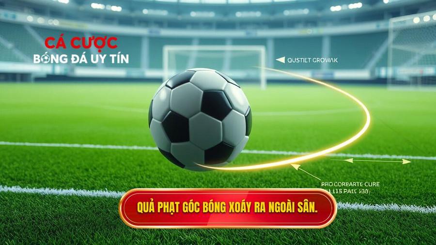 Phân tích tình huống: Quả phạt góc bóng đi ra ngoài sân rồi bay vào lại