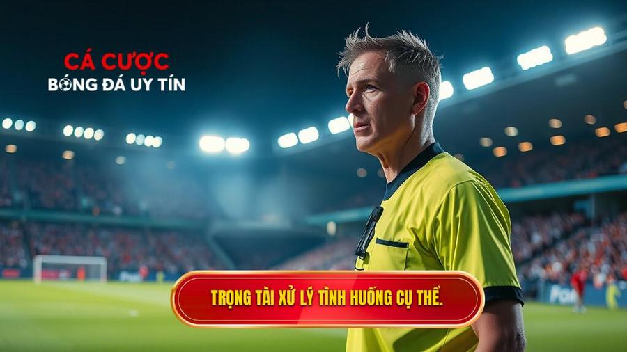 Các tình huống cụ thể và cách xử lý của trọng tài