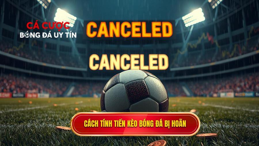 Tại sao cần nắm vững cách tính tiền khi kèo bóng đá bị hoãn?