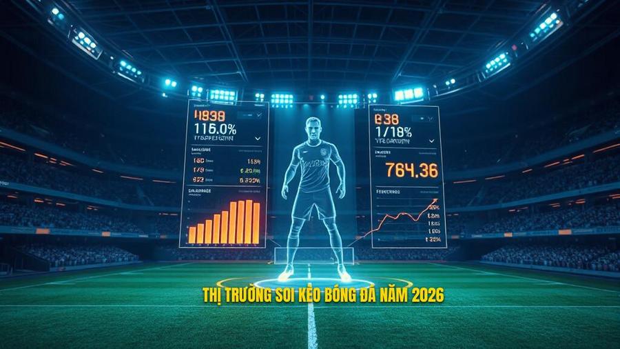 Sự thay đổi của thị trường soi kèo bóng đá năm 2026