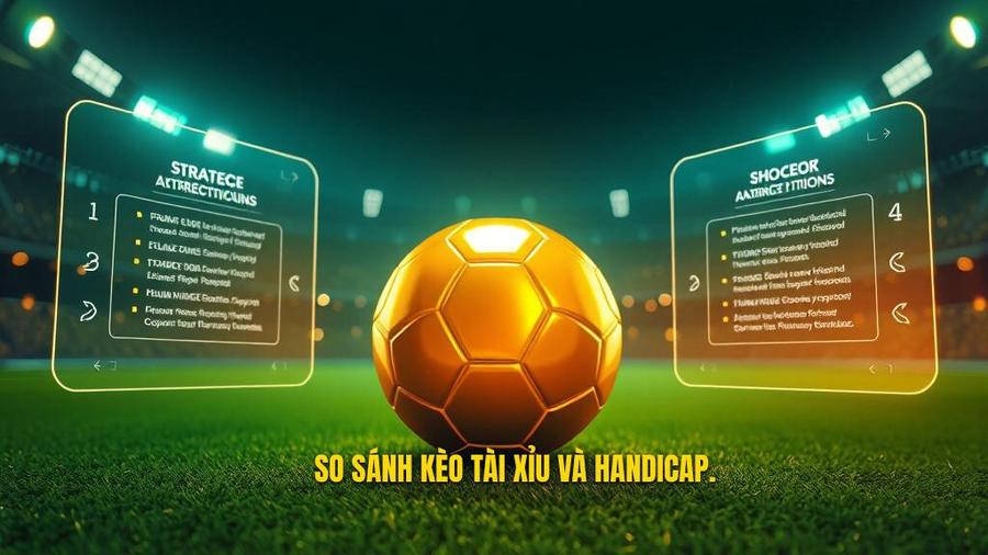 Nên chơi kèo bóng đá Tài Xỉu hay Handicap