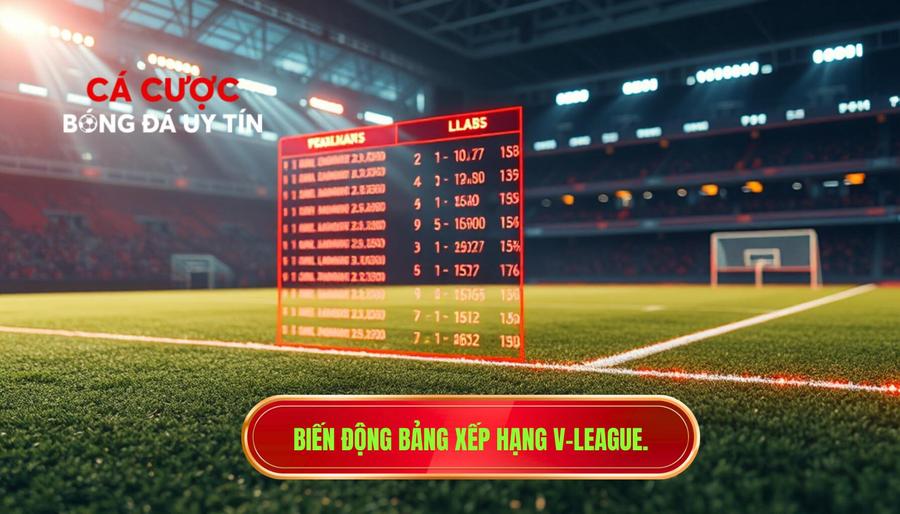 Bảng Xếp Hạng V-League: Cuộc Đua Khốc Liệt Và Những Biến Số Bất Ngờ 3 Phân tích đa chiều về biến động trên bảng xếp hạng V-League