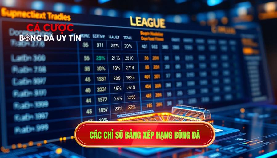 Bảng Xếp Hạng Bóng Đá – Chìa Khóa Vàng Trong Soi Kèo Và Nhận Định 3 Các chỉ số quan trọng cần lưu ý trong bảng xếp hạng bóng đá