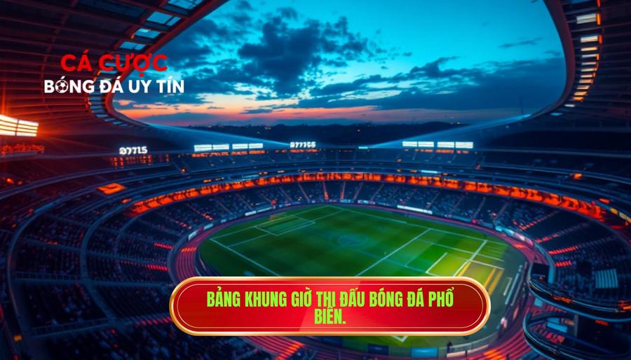 Lịch Thi Đấu Bóng Đá – Chìa Khóa Vàng Để Không Bỏ Lỡ Những Trận Cầu Đỉnh Cao 4 Bảng tổng hợp khung giờ thi đấu phổ biến (Giờ Việt Nam)