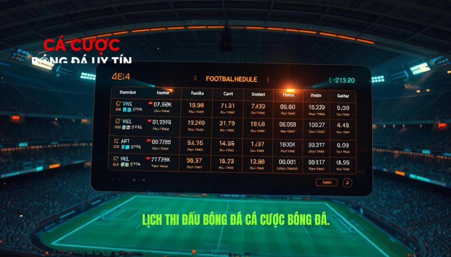 Lịch Thi Đấu Bóng Đá – Chìa Khóa Vàng Để Không Bỏ Lỡ Những Trận Cầu Đỉnh Cao 1 Lịch Thi Đấu Bóng Đá